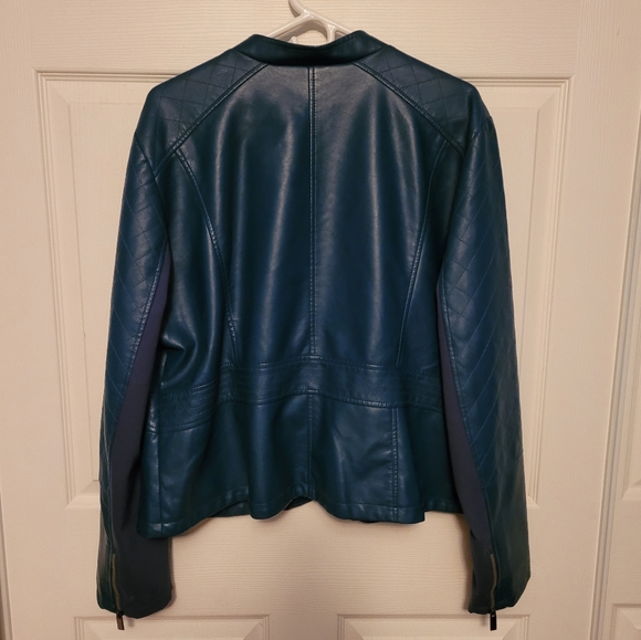 Blue Motorcycle Jacket - Picture 2 of 7